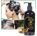 BLOSDREAM Black Hair Shampoo 3‑in‑1 – Cleanse, Nourish & Color Shampoo