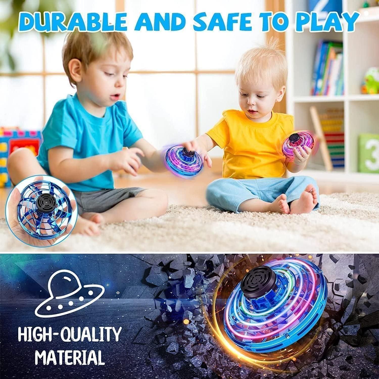 Magic Flying Orb Spinner Outdoor Toy – LED Flying Orb for Kids & Adults