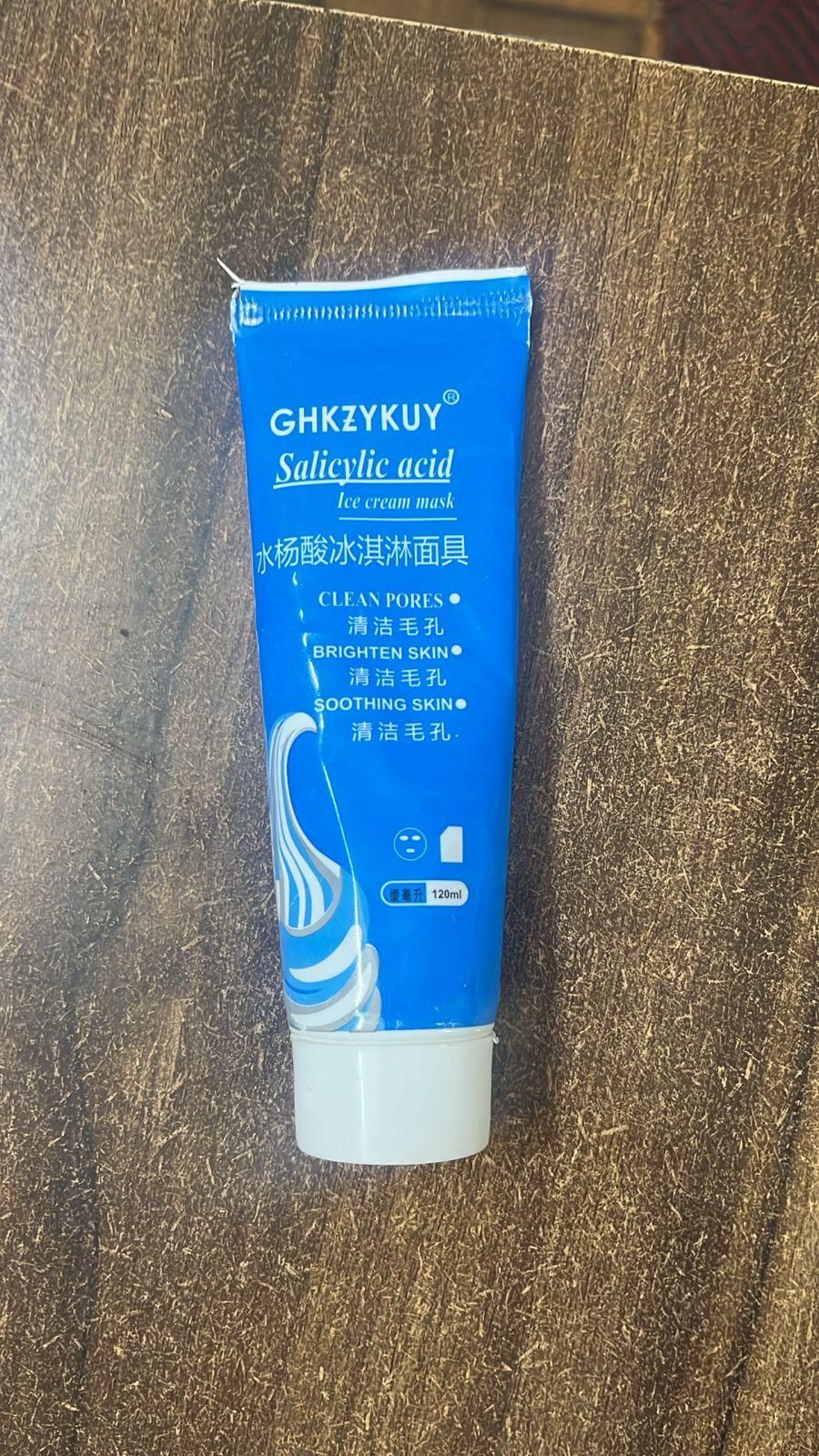 Ice Cream Mask Ultra Cleansing, Brighten & Whiten (Pack of 2, 120 ml Each) — Deep Clean & Radiant Skin