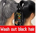 BLOSDREAM Black Hair Shampoo 3‑in‑1 – Cleanse, Nourish & Color Shampoo
