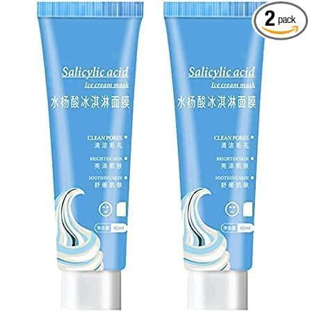 Ice Cream Mask Ultra Cleansing, Brighten & Whiten (Pack of 2, 120 ml Each) — Deep Clean & Radiant Skin