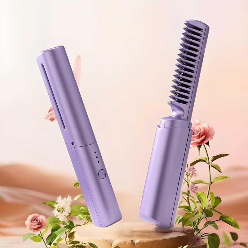 Meneflix Portable Mini Hair Straightener | Cordless Rechargeable |