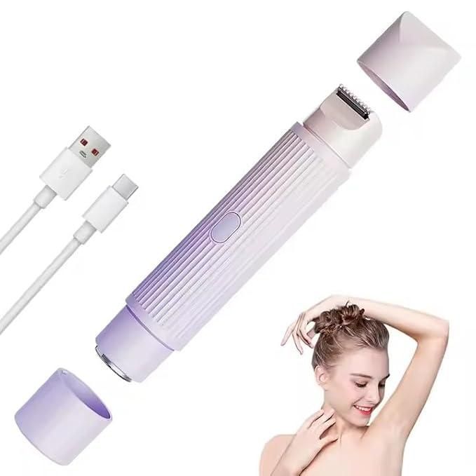 2-in-1 Bikini Trimmer & Electric Shaver for Women