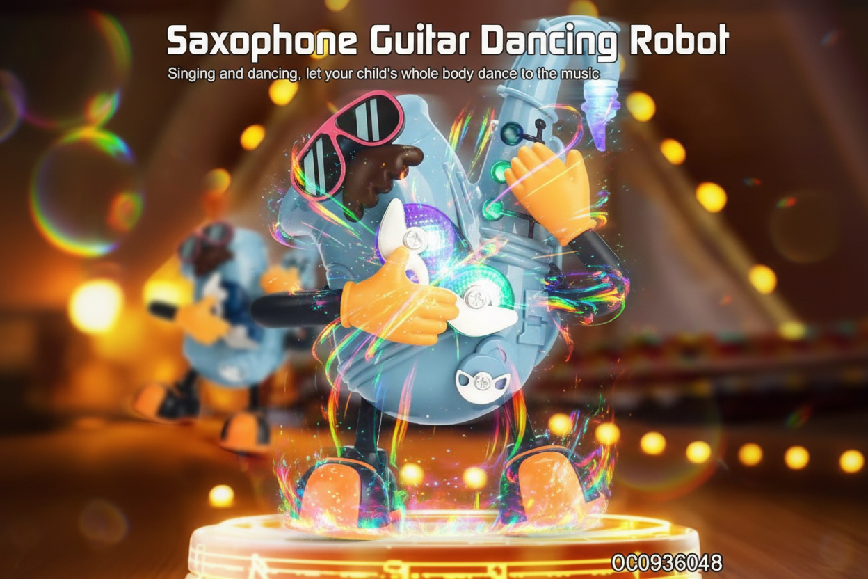 Holographic Robotic Dancing Mr. Rock