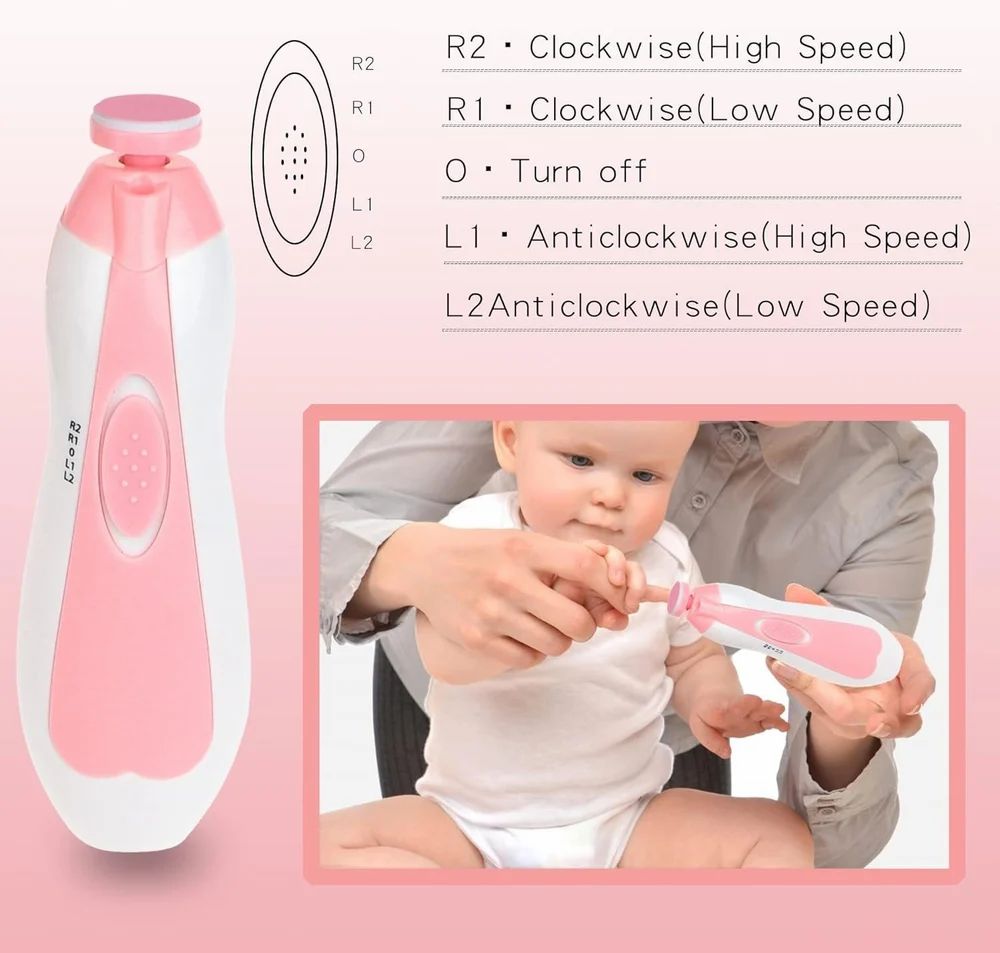 Baby Nail Clippers with Light - Blue