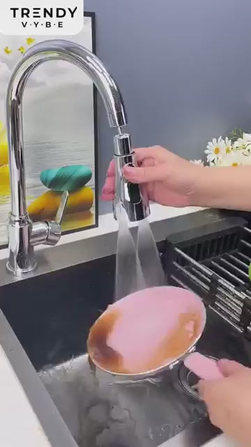 3 Modes Kitchen Sink Faucet | Stainless Steel |