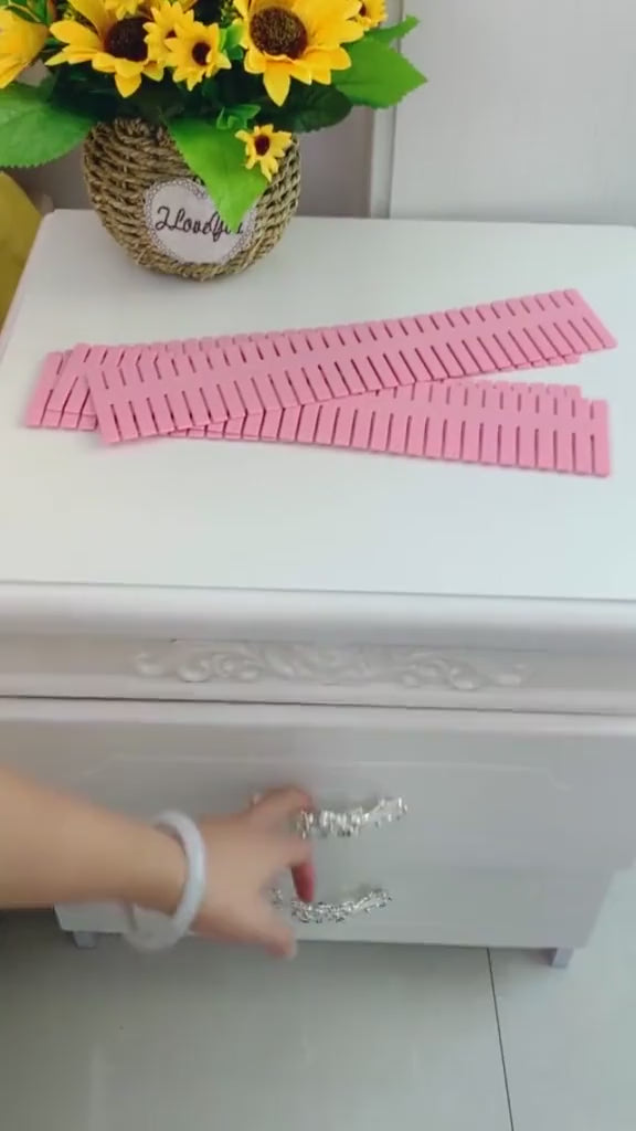 8 Pcs Adjustable Drawer Organiser Dividers